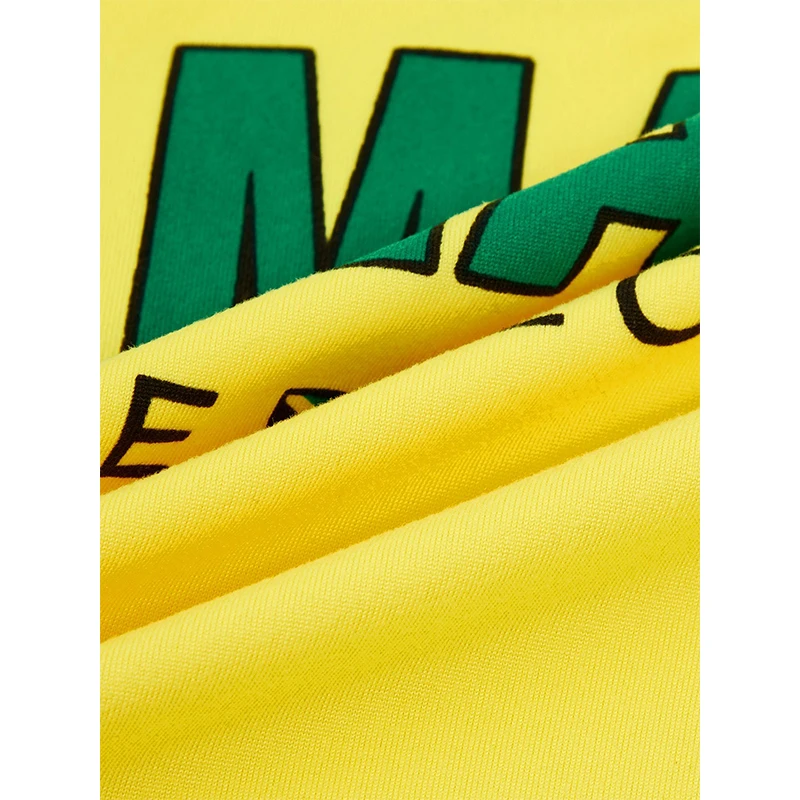 Jamaica Pattern High Street Short Sleeve T-shirt Women Corset 2024 Summer High Quality Fashion Baby Tees Vintage 90s Y2k Clothes