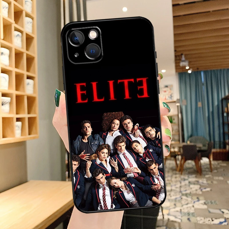 Custodia per telefono serie TV Elite per iPhone 16 Pro Max 14 13 12 11 15 Pro Max mini XR 15 16 Plus 16e Cover Coque