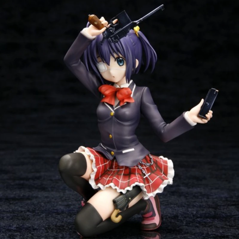 

（Second-hand ）100% Original:Takanashi Rikka 12cm PVC Action Figure Anime Figure Model Toys Figure Collection Doll Gift