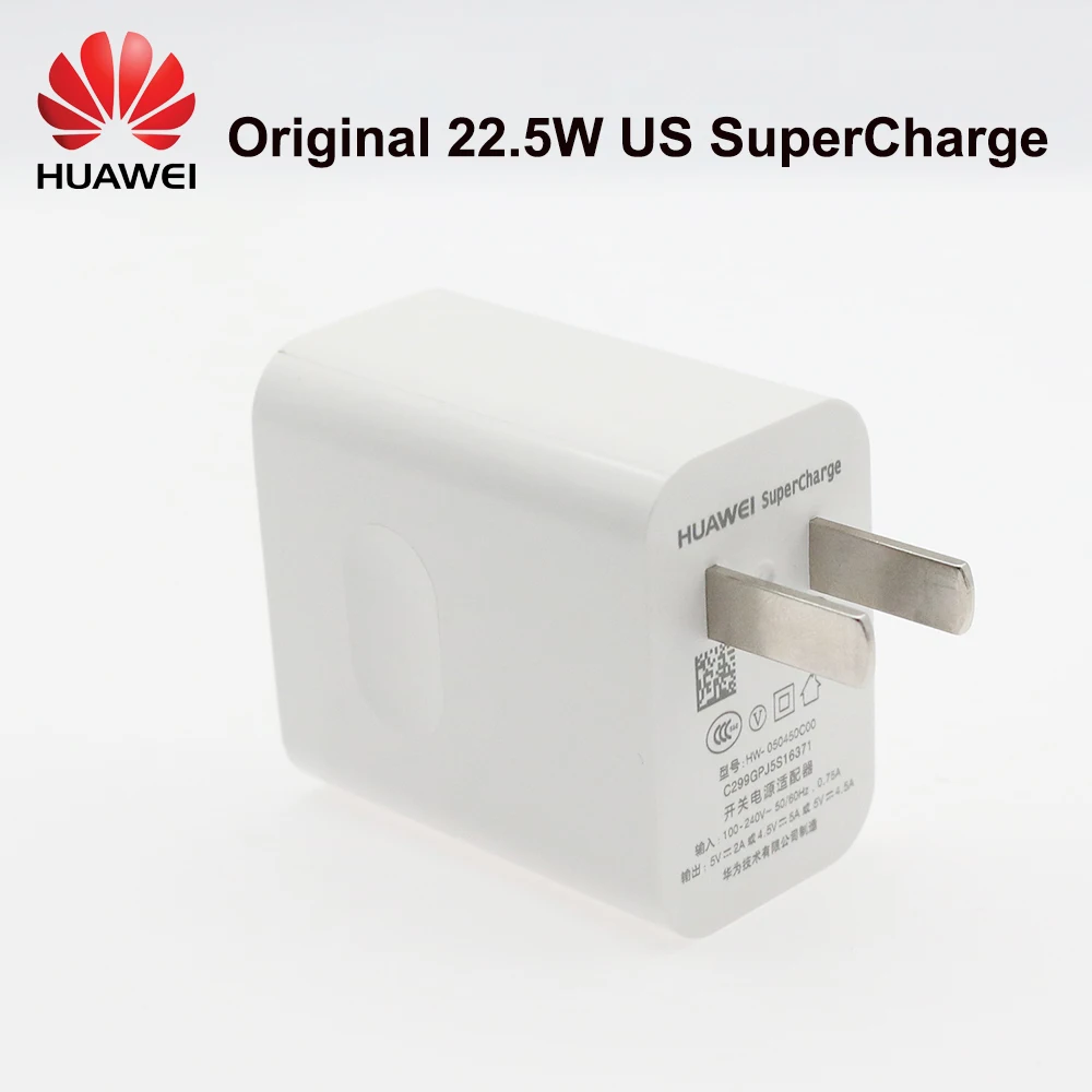 Original Huawei P20 4.5V 5A Supercharge Quick Charger 22.5W For