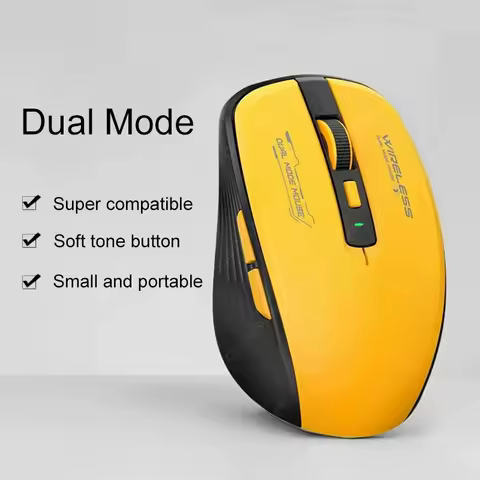 M303L Wireless Bluetooth Mouse 2.4G Dual Mode 1600 DPI Silent Portable Tablet Notebook Office Mouse For PC Android Ios