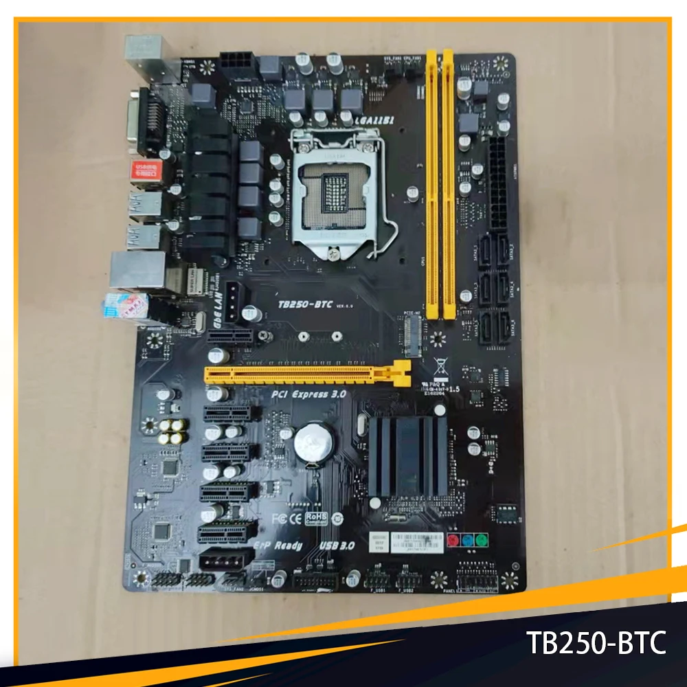 

TB250-BTC For BIOSTAR B250 LGA 1151 DDR4 32GB PCI-E 3.0 ATX Professional High Quality Fast Ship