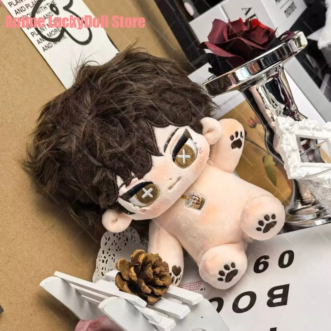 

Game Identity Ⅴ Mercenary Naib Subedar 20CM Cute Plush Doll Body Dress Up Plushie Puppet Figure Christmas Present Cotton Doll