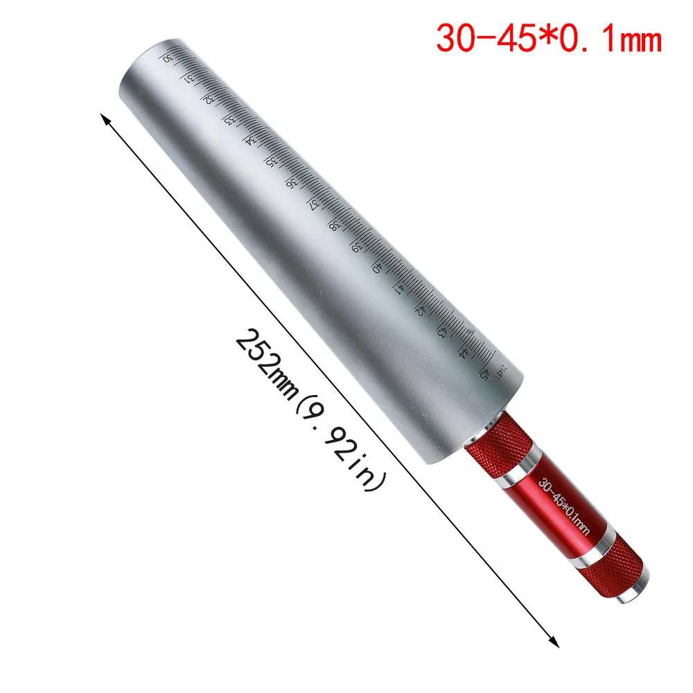 For HUOTO Stainless Steel Taper Gauge Hole Measuring Tool Precise Inspection Ruler Professional Calibration Device