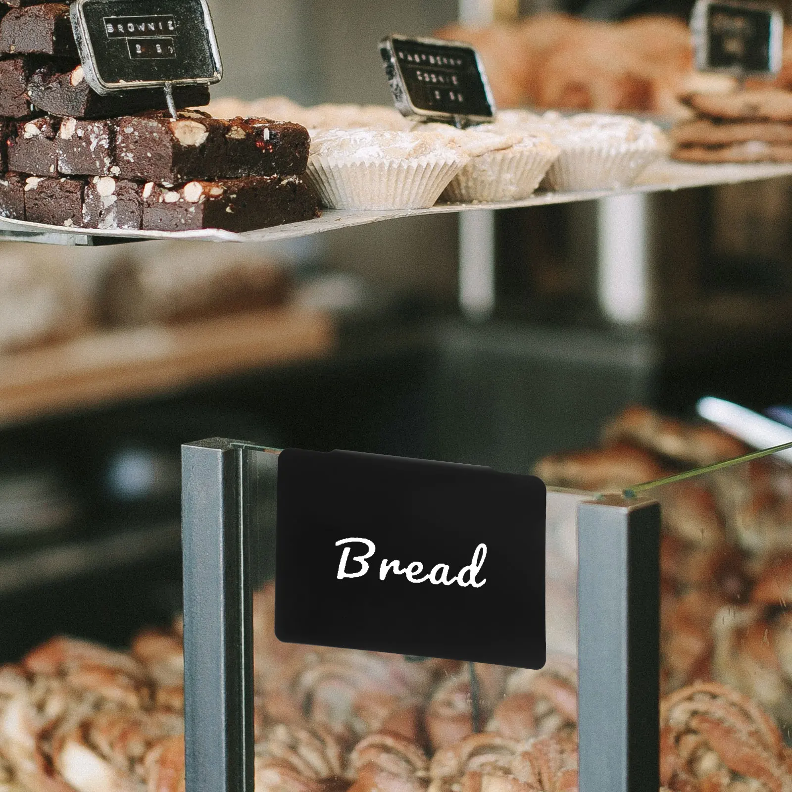 

6pcs Small Blackboard Price Tags Hanging Type For Restaurant Menu Display Chalkboards Pantry Organization Labels Rewritable Food