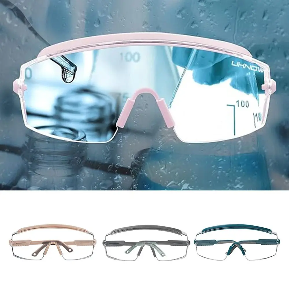 Safety Goggles Over Glasses, Anti Fog Safety Glasses with Clear Wraparound Lens, Protective Eyewear