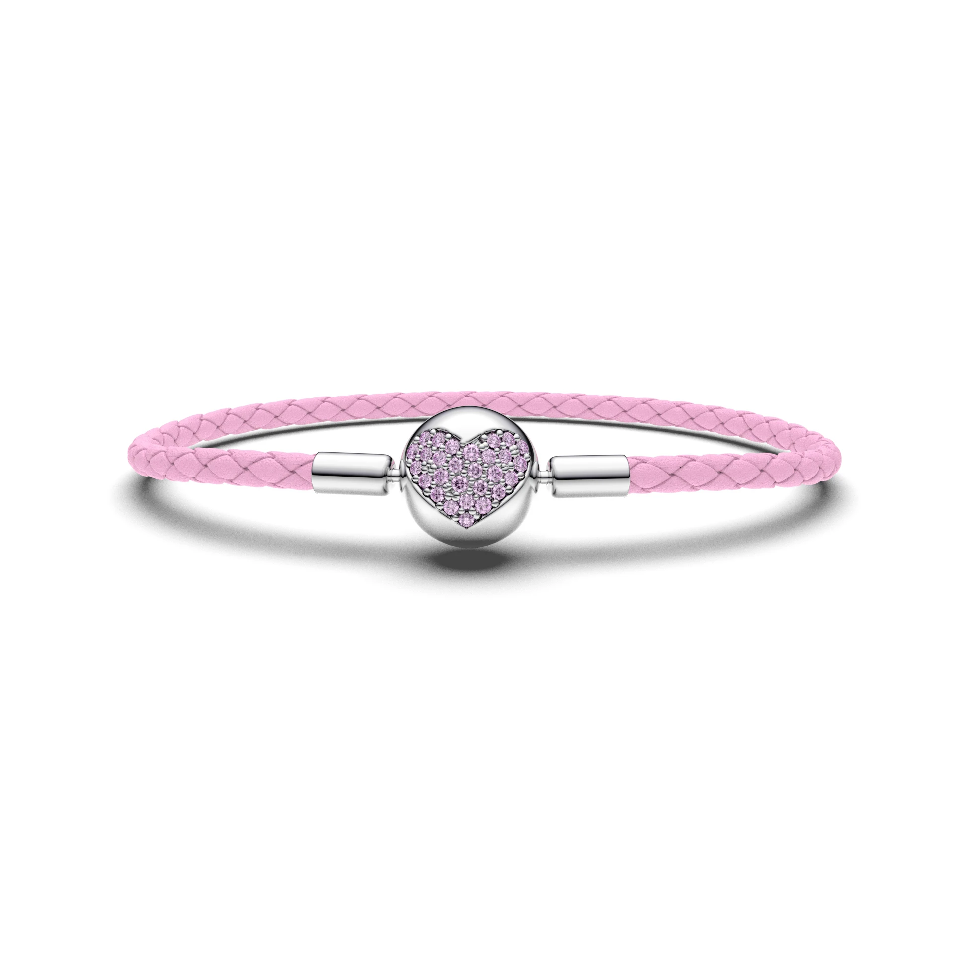 Bracciale intrecciato rosa in  - Women Accessories Pandora recensione e prezzo