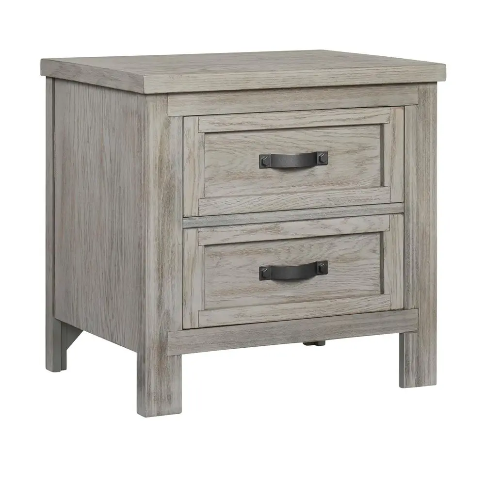 

Soho Baby Hanover Premium Sot Closing 2-Der Nightstand, Oak Gray