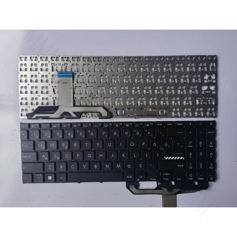TT for ASUS X1502 TR Backlit Keyboard Black