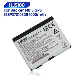 Batería de repuesto original para GPS Becker HJS100 HJS-100 M015 338937010208    Batería genuina HJS100 1000mAh