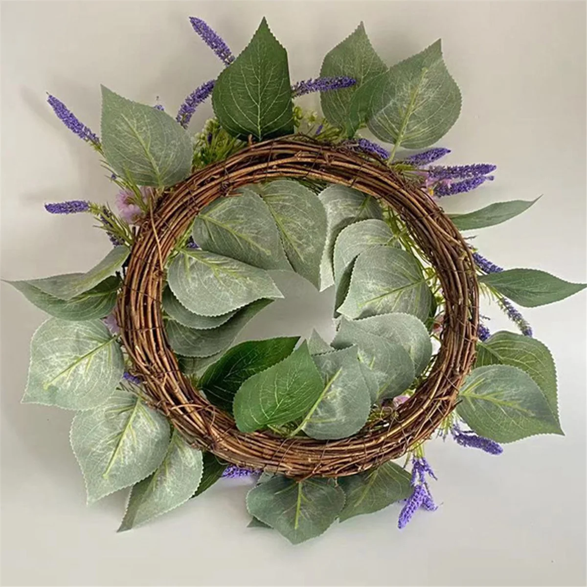 Spring Wreath for Front Door, Ornaments for Door Decorations Outdoor, Door Wreath for Wall Farmhouse Decor