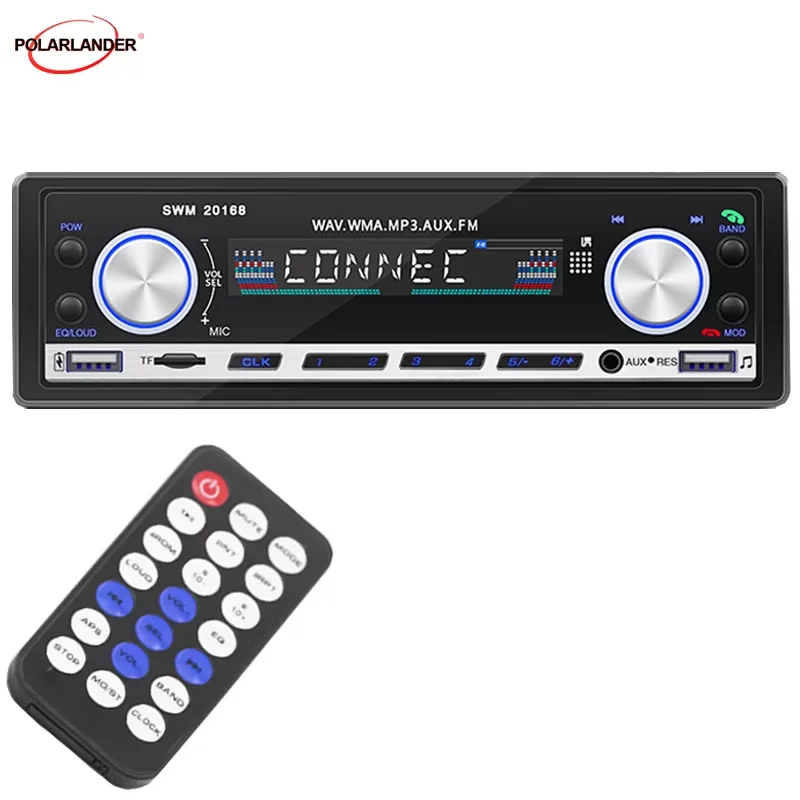 

Output‌ ‌MP3 Player‌ ‌Dual USB Charging‌ ‌TF Card Slot‌ ‌High-Fidelity Audio‌ FM Radio Model 20168‌ Bluetooth 4.0‌