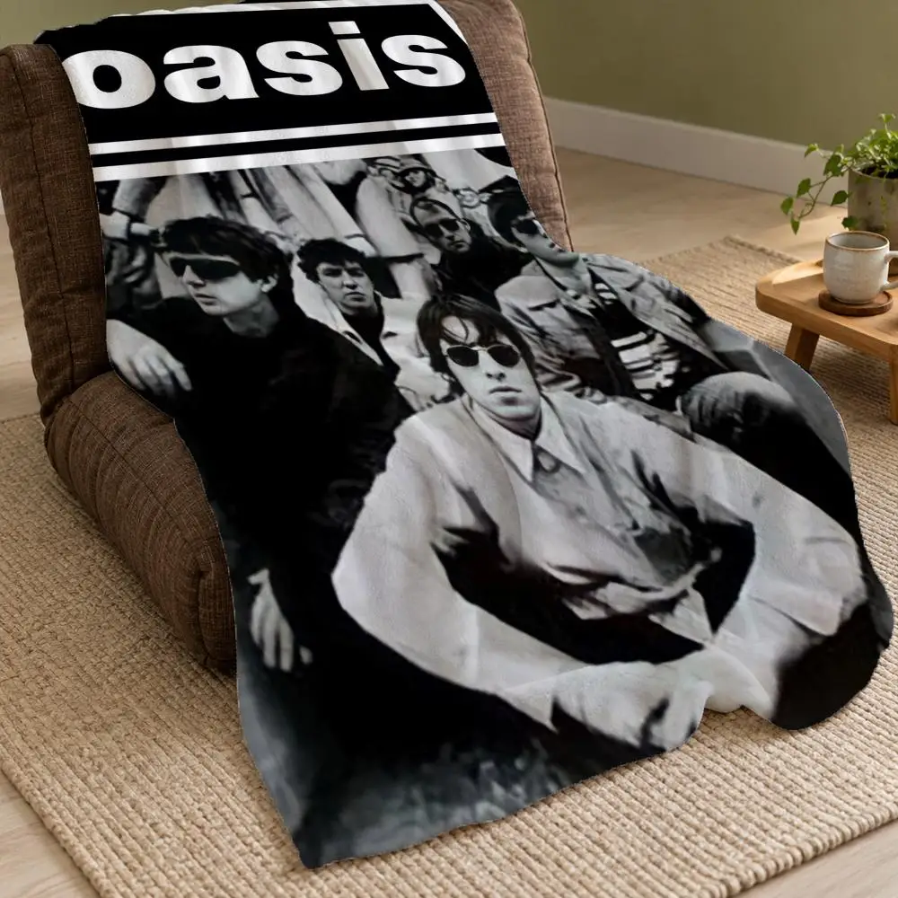 The Rain Cool Oasis Throw Double Sided Flannel Throw Blanket Soft Warm Washable Home Decor