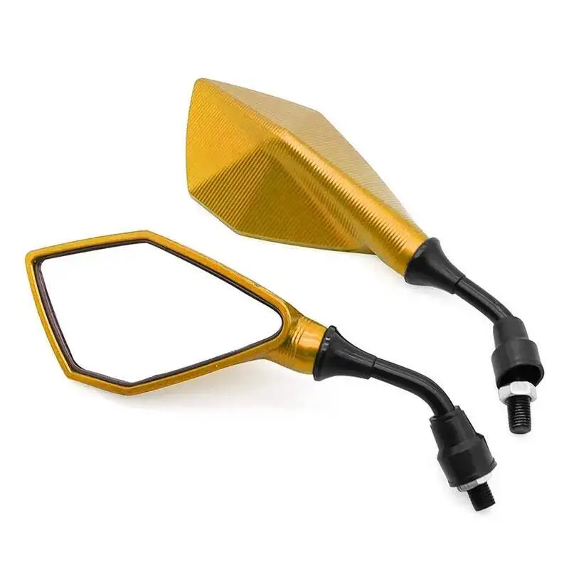 10mm Spiegel für Fahrradlenker, Motorrad, verstellbarer Rückspiegel, breiter Seitenwinkel, flexibler Roller-E-Bike-Rückspiegel, Hilfsspiegel – Detail 12
