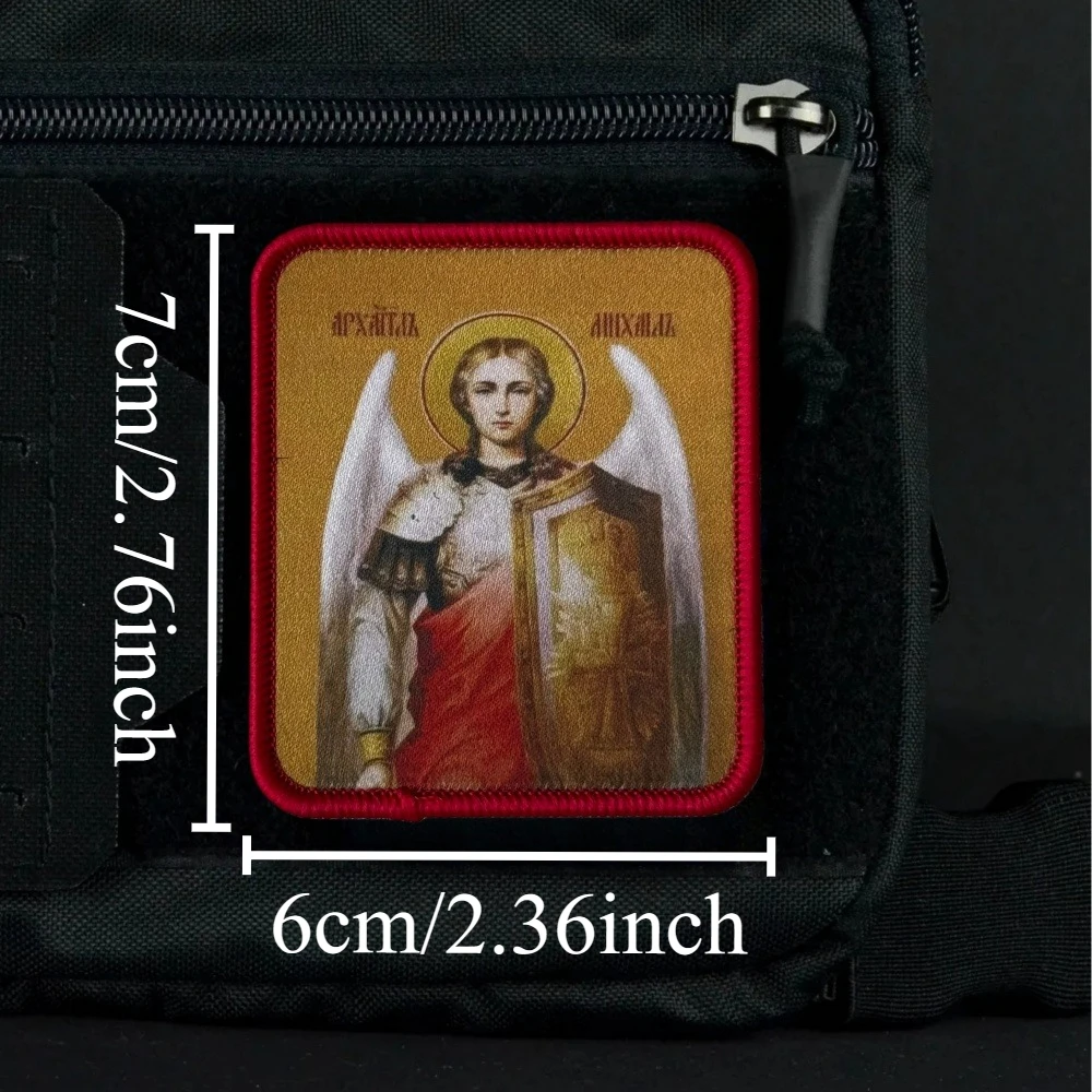 Parche moral Archangel Michael velcro ropa mochilas tácticas - imagen 3