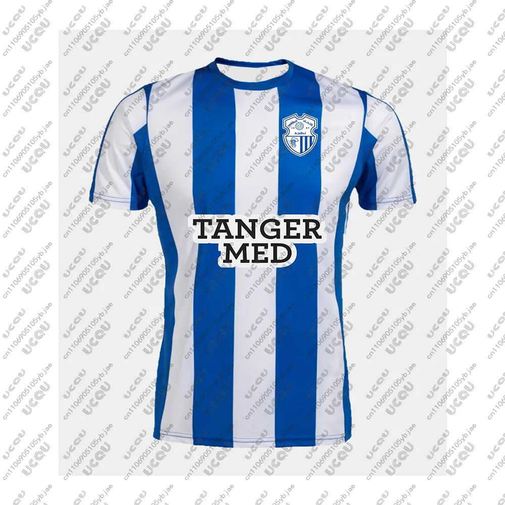 

2026 Men Kids Boys Breathable Football Jersey Top Male Morocco Adult I-Ittihad T-Tanger Sports Away Gift Home Soccer T Shirt Tee