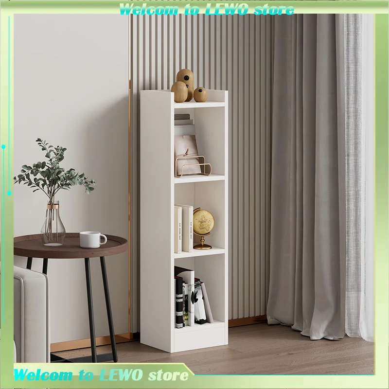 

Bookcase Mobile Living Room Cabinets Storage Display Librero Cabinets Magazine Racks Wood Bookshelf Gabinete Trendy Furniture