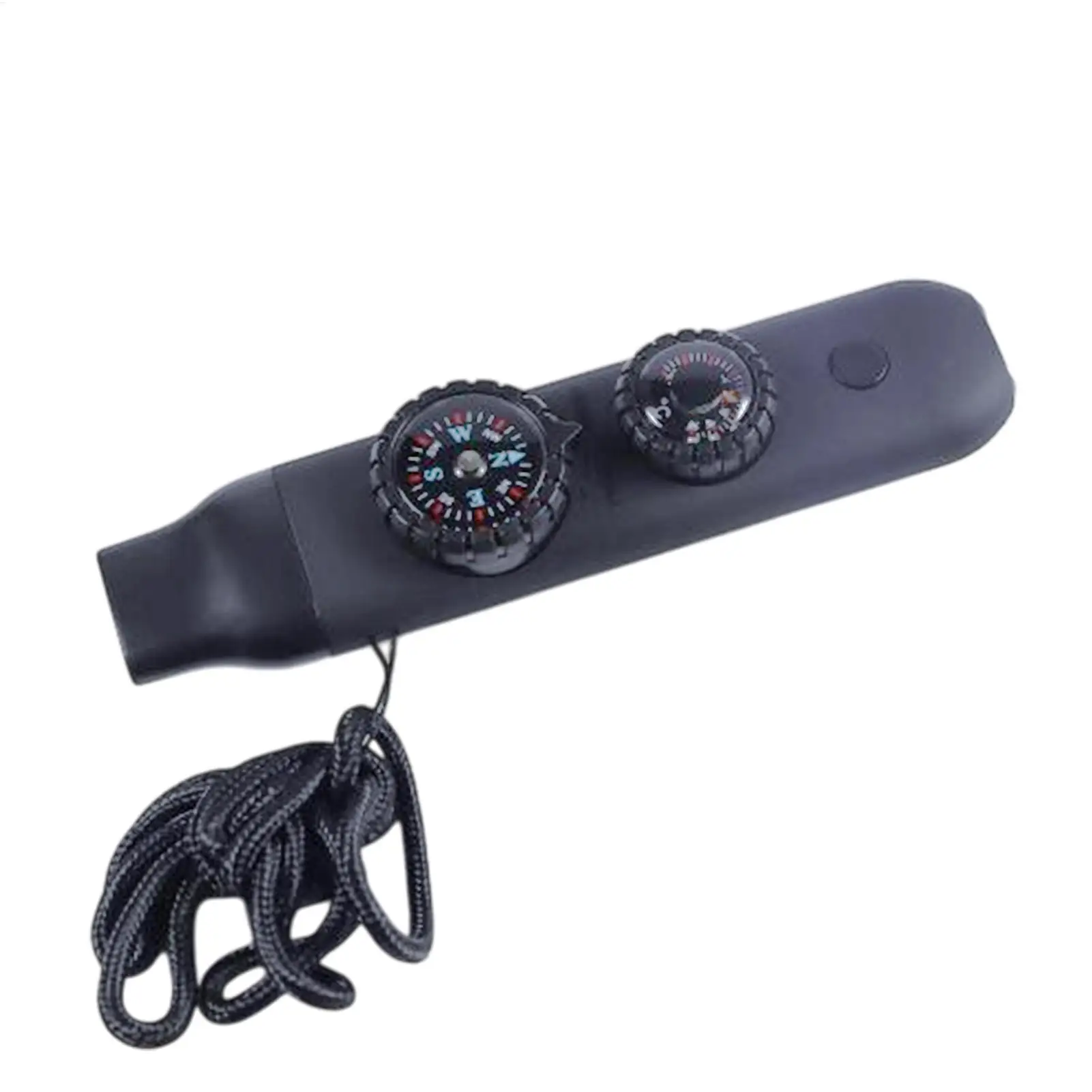 7in1 وظيفة بقاء الطوارئ صافرة في الهواء الطلق متعددة الوظائف صفارة إنقاذ مع الحبل البوصلة مصباح يدوي التخييم التنزه #2