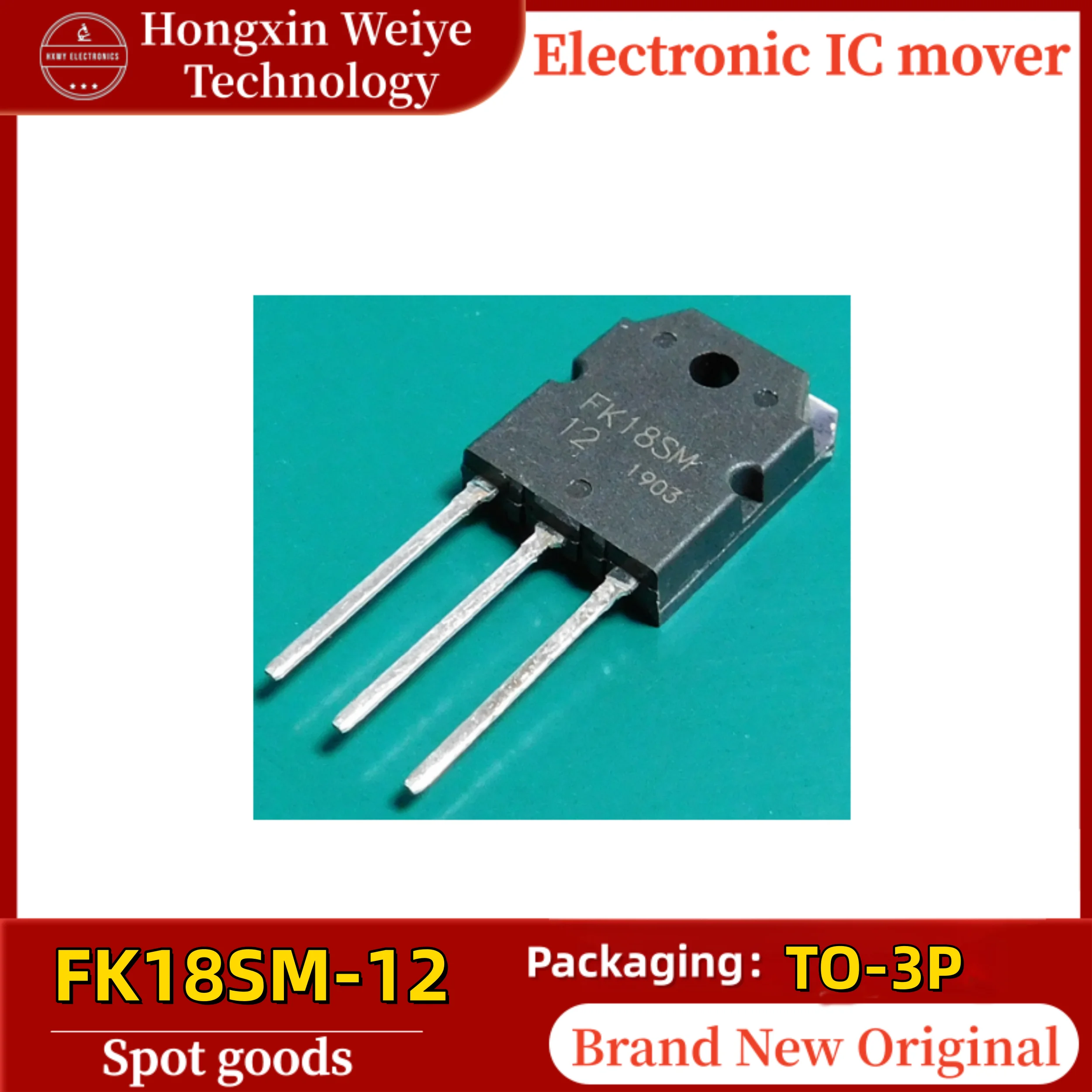 

10/50 PCS FK18SM-12 FK18SM TO-3P Field-Effect Transistor (FET) Brand New In Stock