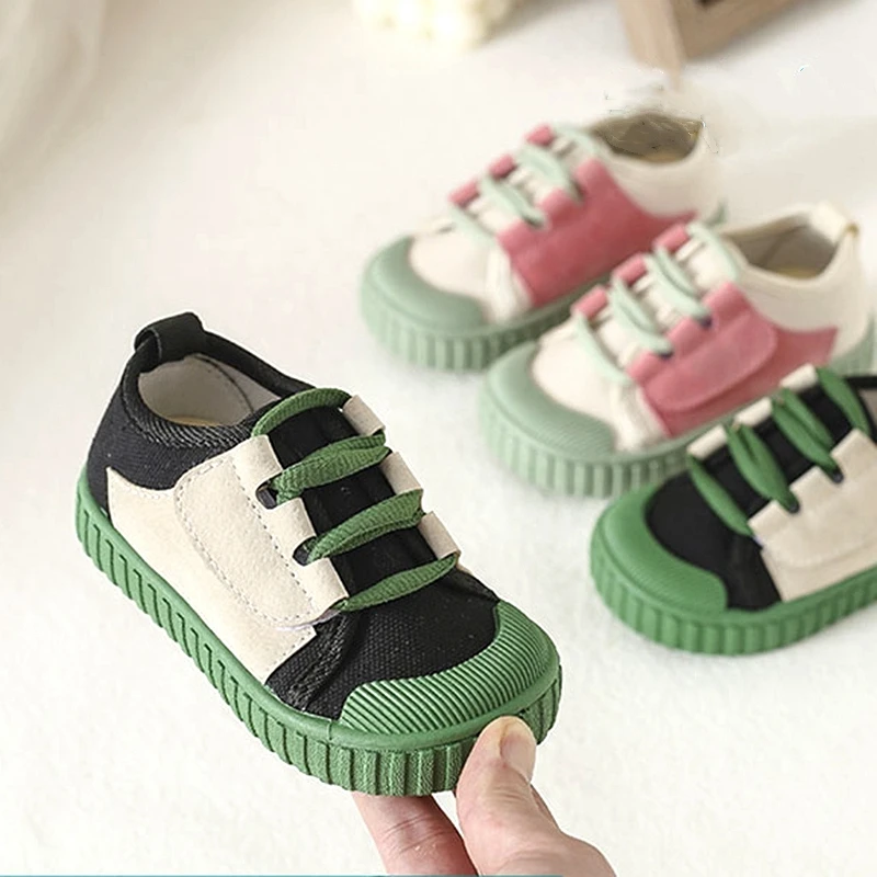 12.5-17cm Brand Baby Spring First Walkers,0-6Years Kids Girls Boys Kindergarten Shoes,Patch Fashion Child Canvas Sneakers Shoe