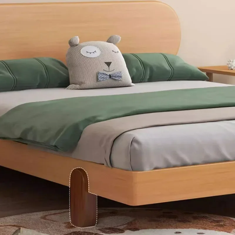 American Style High Quality Bed Solid Wood Designer Confortable Fashionable Bed Small Cama Inteligentes Home Furniture
