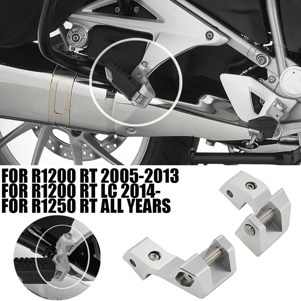 

NEW Motorcycle Passenger Footrest Foot Peg Lowering Kits For BMW R 1200 RT LC R1200RT R1200 R1250 RT R 1200RT R 1250 RT R1250RT