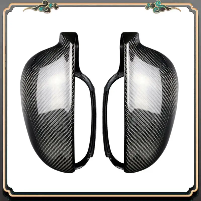 

M45K-Car Rear View Mirror Cover Side Mirror Cover Cap For Golf 5 MK5 2003-2009 Replacement Accessories