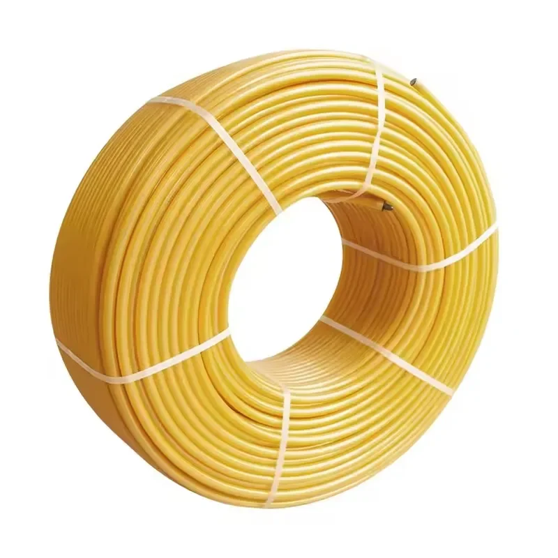 Chinese Factory Modern Flexible Royal Golden 5-Layer PE-RT Underfloor Heating Pipes with Barrier