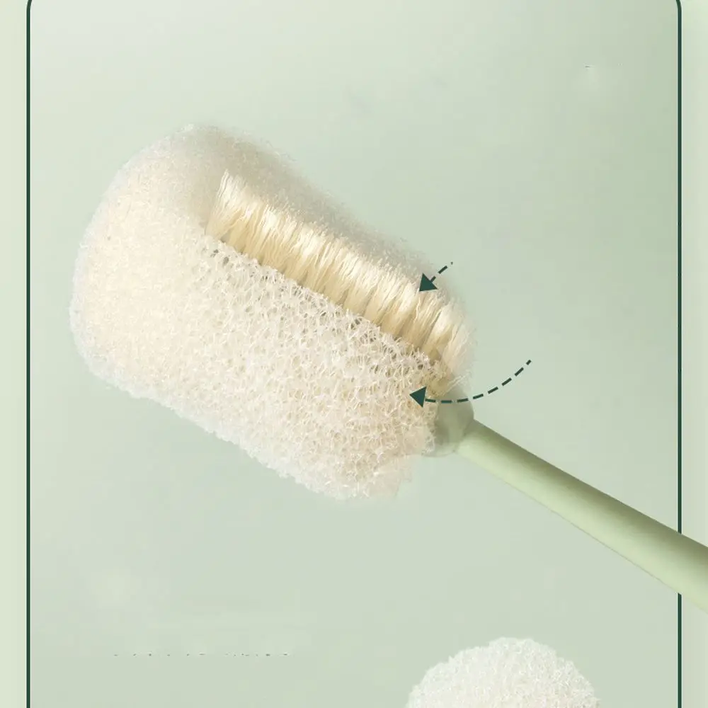 

No Dead Ends Milk Bottle Brush Cleaning Extrudable Long Handle Water Cup Brush Baby Bottle Brush Kitchen Tools
