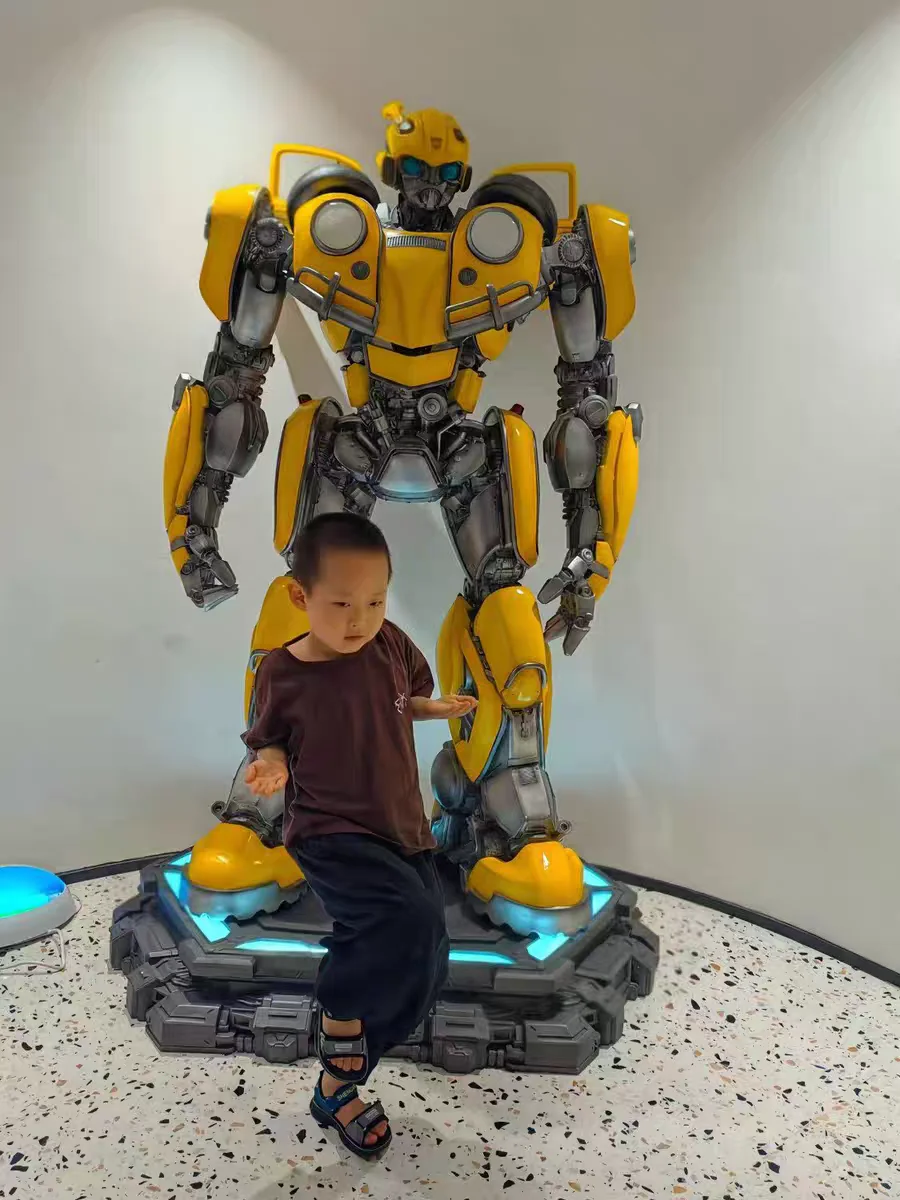 

Шлем Bumblebee Beast Wars, 50 см, трансформеры, пчела, аниме-фигурка, модель автоботов, Коллекционная модель, игрушка для взрослых, кукла, подарок на Хэллоуин