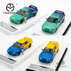 TimeMicro1:64 Nissan Gtr32 Spoon / FALKEN limited999 Diecast Model Car