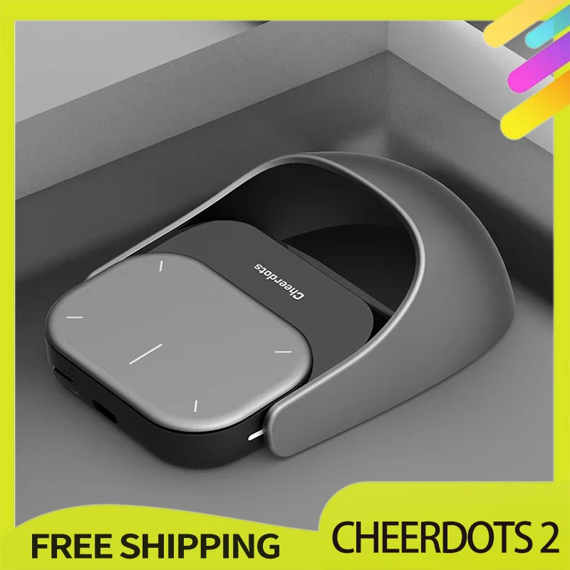 CheerTok Cheerdots 2 Wireless Touchpad AI Recording ChatGPT Enabled Mouse All-in-one Pocket AirMouse Presenter Smart Phone Remo