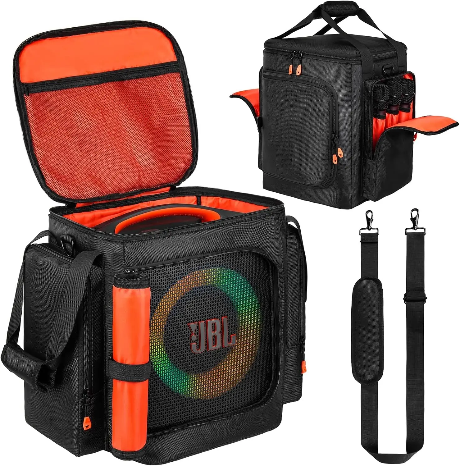 Estuche de transporte para altavoz EVA, bolsa de almacenamiento, cubierta protectora antiarañazos para JBL Partybox Encore Essential 2/Encore Essential Speaker