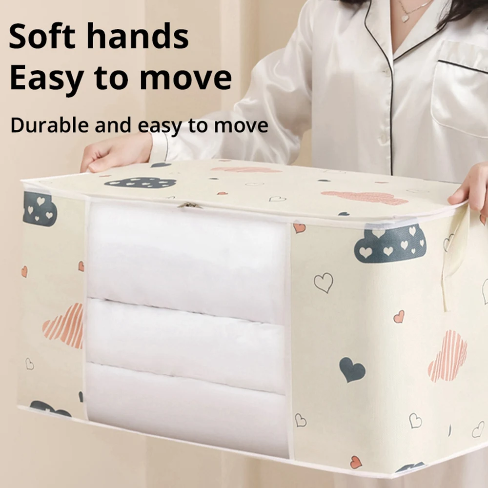 Moisture Dust Proof Proof Organizer Quilt Clothes Storage Bag Large Capacity Foldable Duvet Blanket Sorting Bags Storage Bag