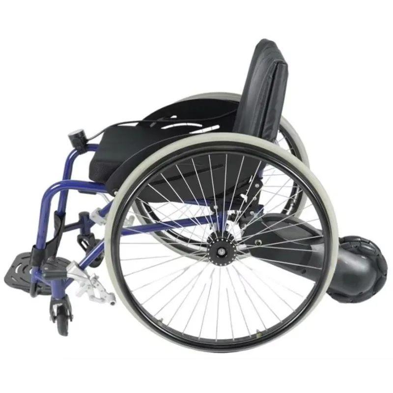 

Power Wheelchair Conversion Kit Power Assist Intelligent Drive Motor Mobility Assist Wheelchair Trailer