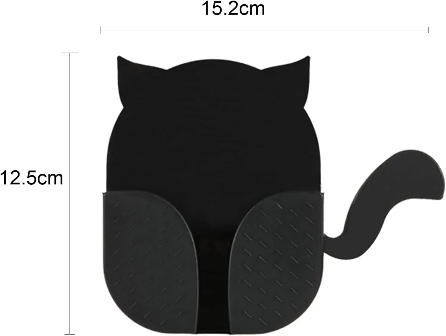 Wall Mount Remote Control Holders Organizer Self Adhesive Remote Case Holder Cell Phone Charger Holder Cat Shape Storage Box