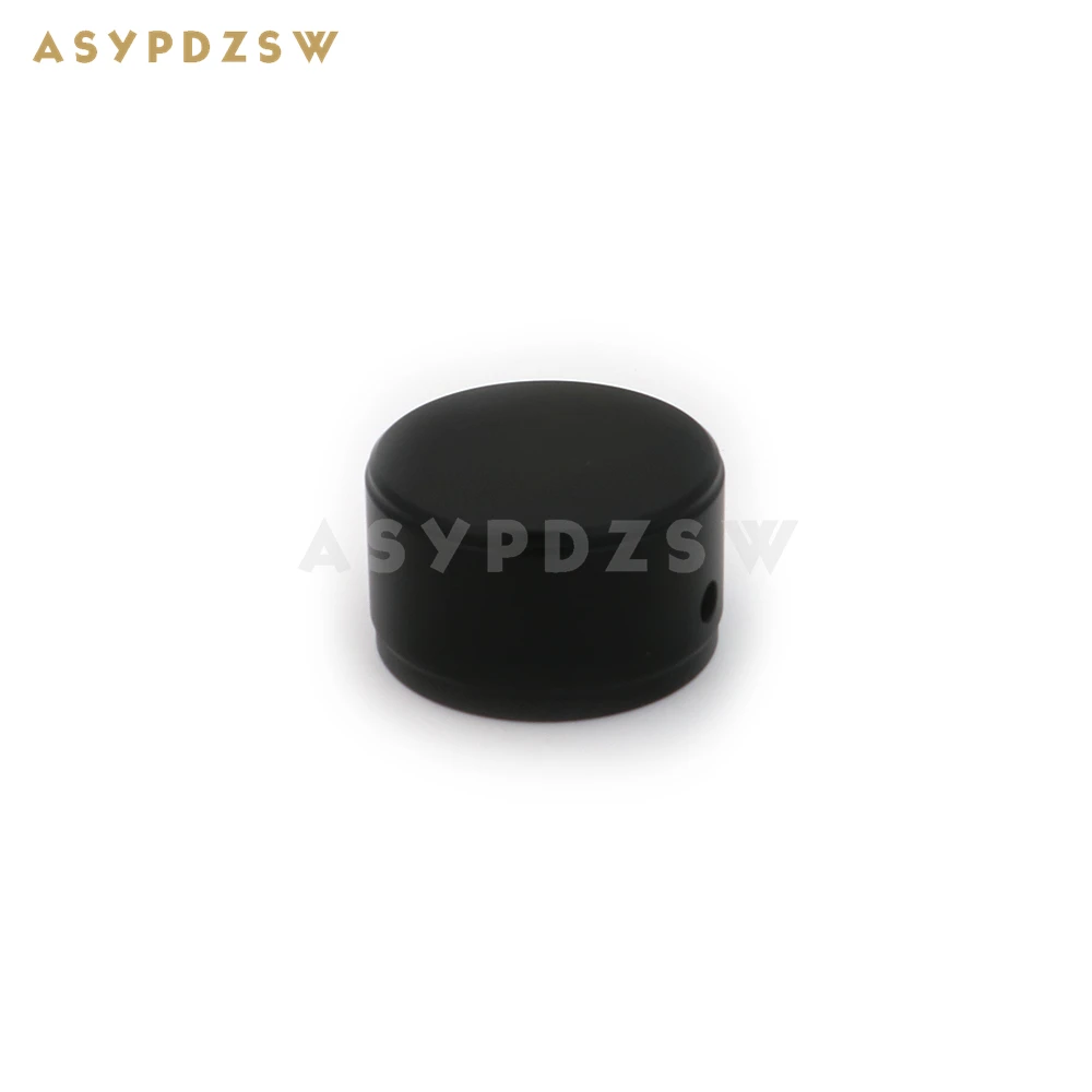 

1 PCS 38*22mm Amplifier Volume potentiometer Aluminum knob Matte Silver/Black (Optional)