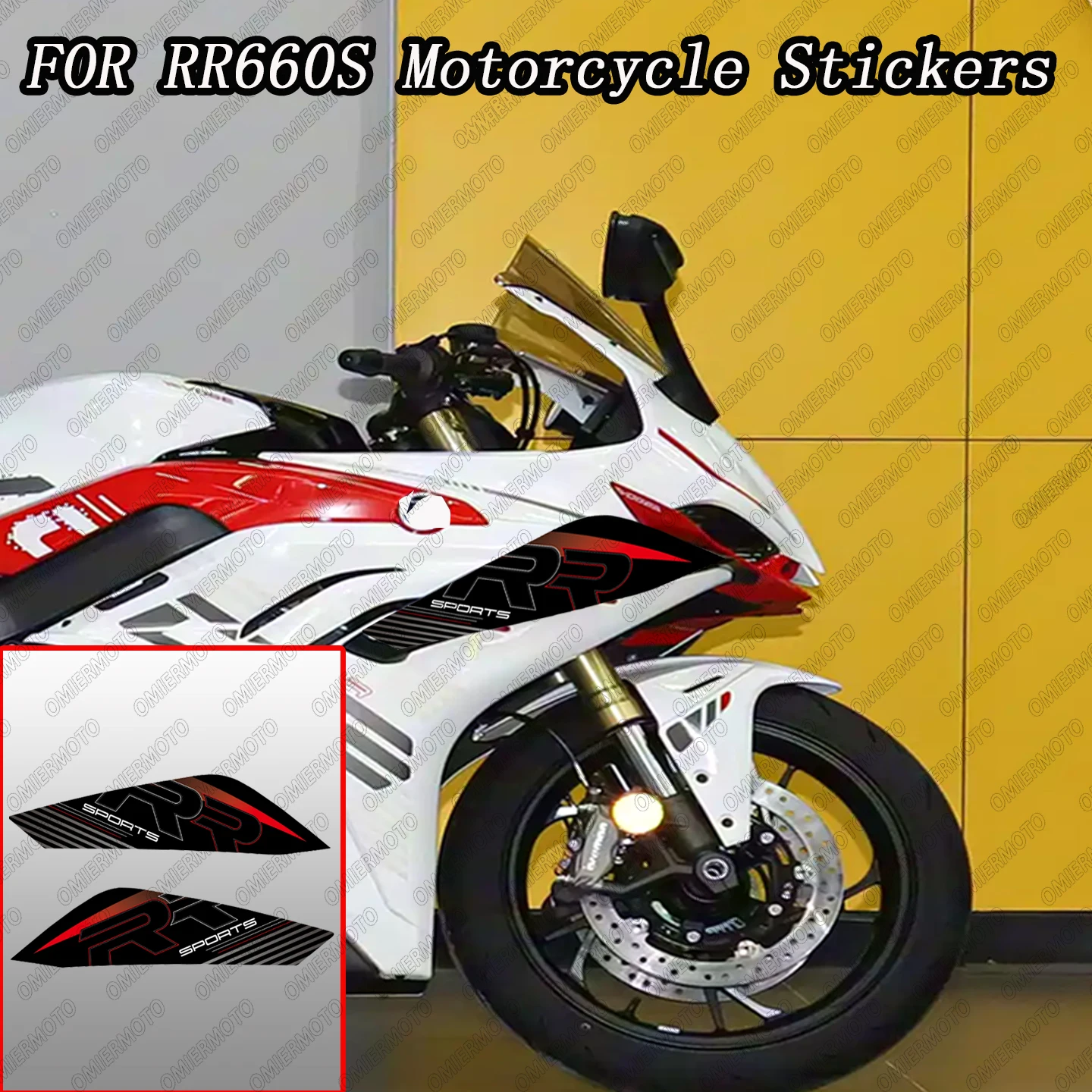 

Motorcycle Accessories Fairing Protector Sticker Decals For VOGE RR660S RR 660 S