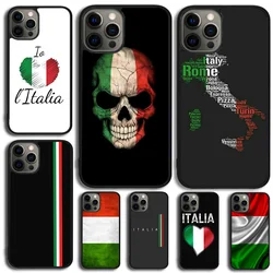 Italy Flag Phone Case For iPhone 17 Air 14 15 16 13 12 Max Cover For Apple iPhone 17 Air 11 Pro Max Plus Coque