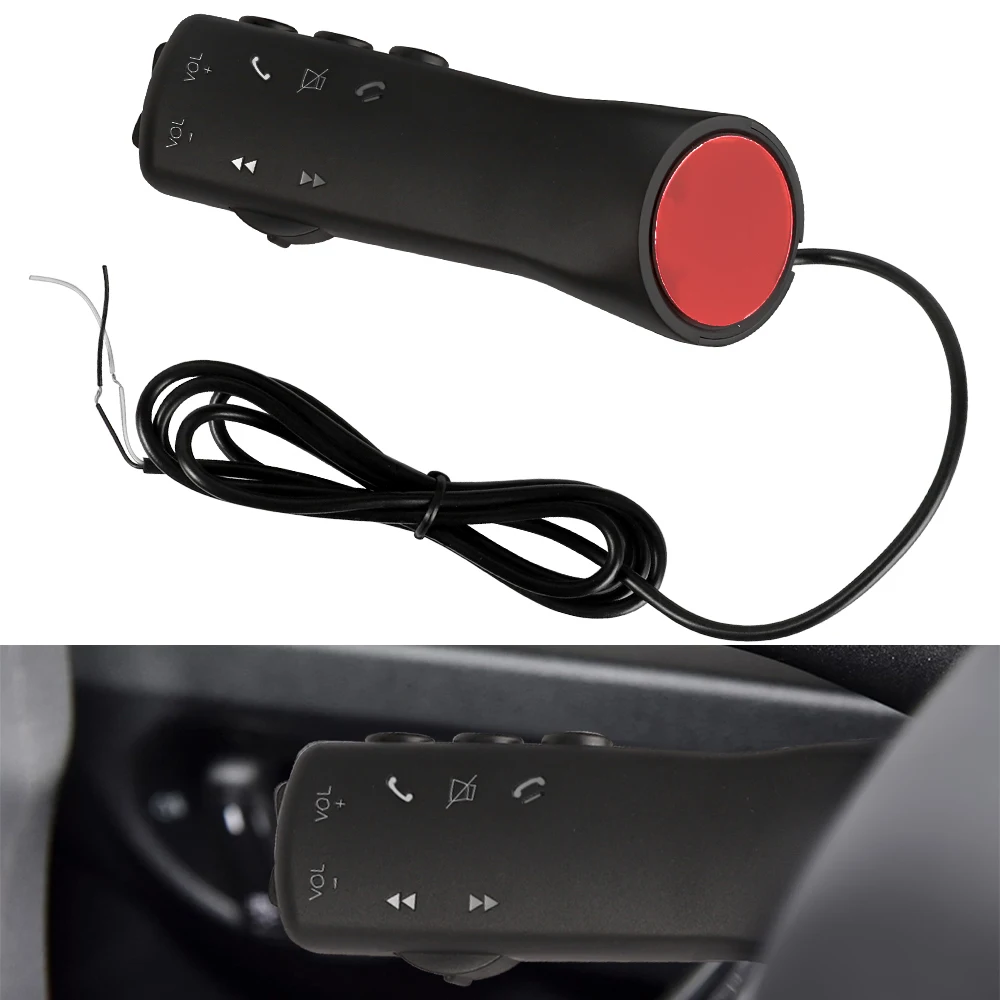 

Universal Car Steering Wheel Remote Control Button Multi-functional Steering Wheel Controller for Car Radio GPS DVD Navigation