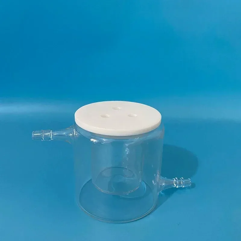 Electrochemical Experiment Of C003 Water Bath Controlled Temperature Double Layer Five Port Sealed Electrolytic Cell