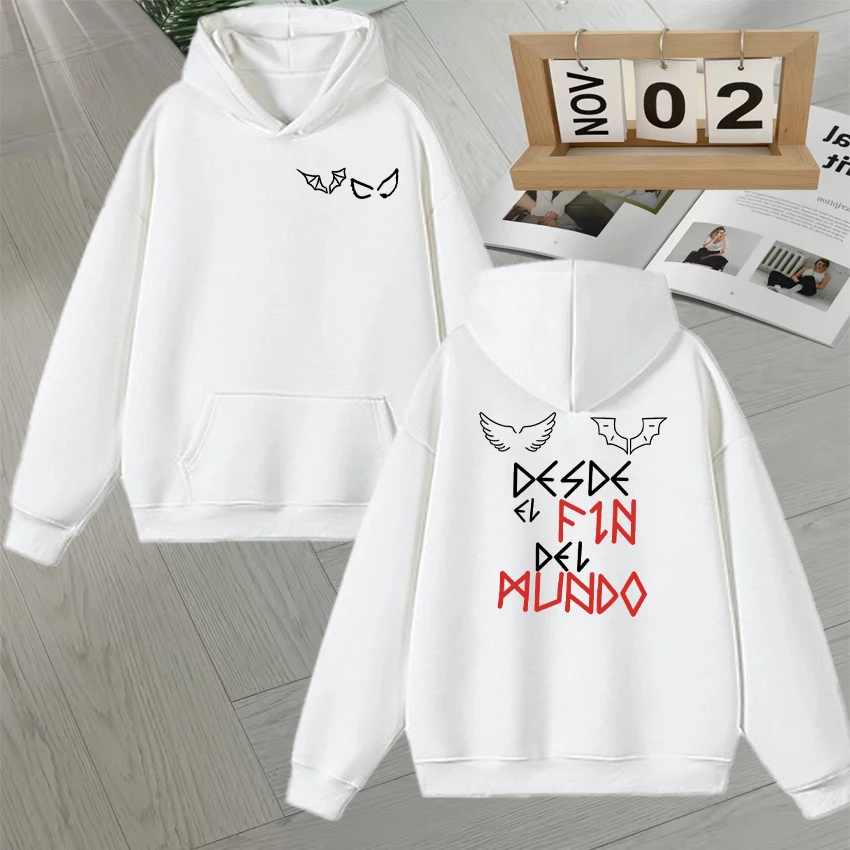 Fashion Rapper Duki ADA Tour Merch Autumn Winter Sweatshirt Men Women Long sleeve Fleece Loose Hoodie popular Hoodie Unisex Top