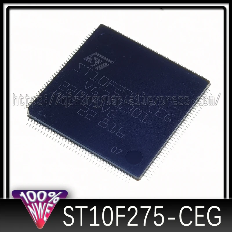 

1pcs/lot New Original ST10F275-CEG ST10F275 ST10F275 CEG QFP TQFP-144 In Stock