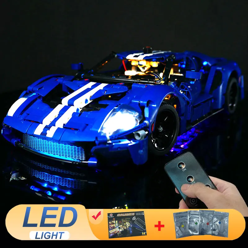 

Комплект светодиодных фонарей для LEGO 42154 2022 Champions Ford GT, идеи автомобильных ламп, подарок «сделай сам» (не включает строительные блоки, наборы кирпичей, модель)