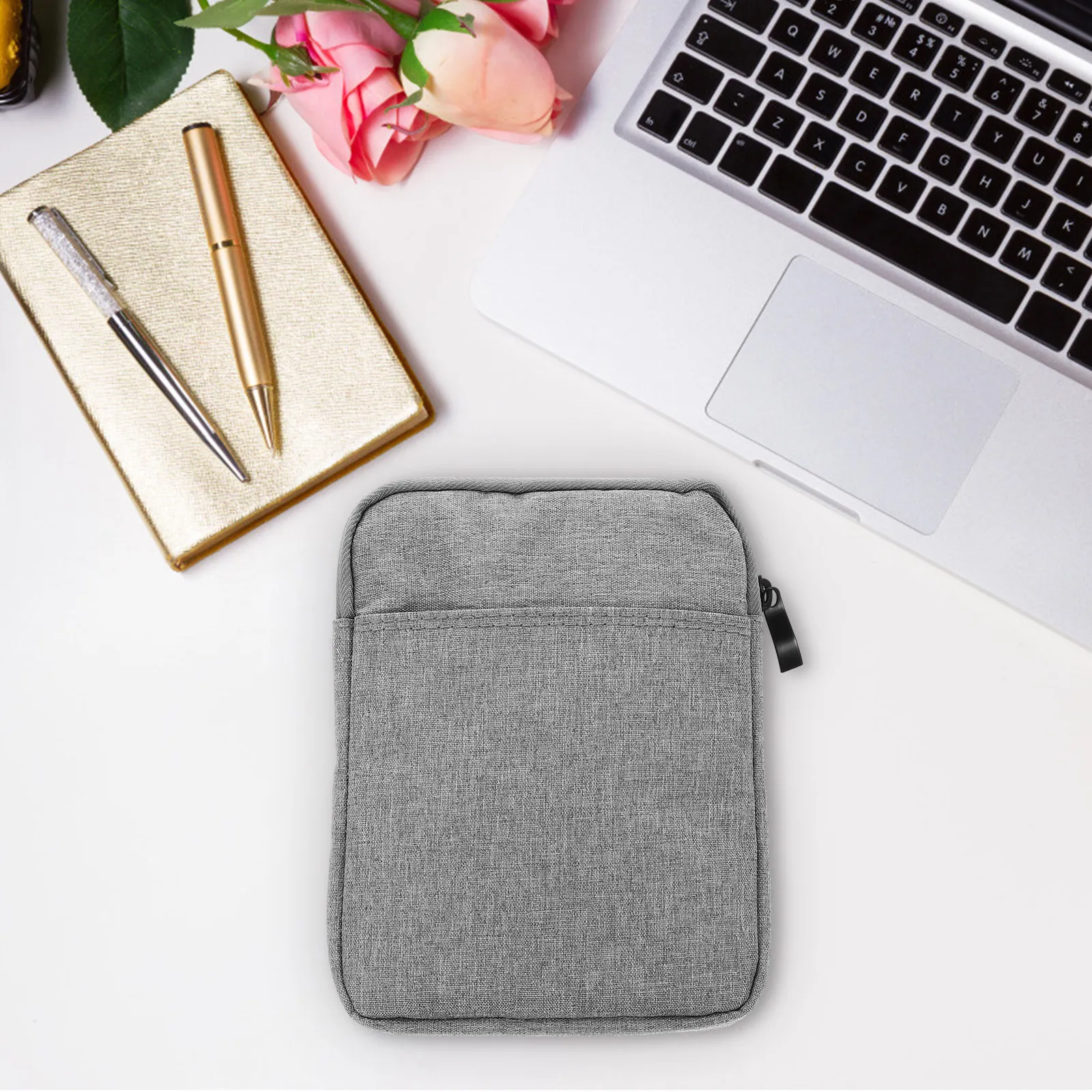 

E-Reader Case for 6 Inch Ebook Reader Sleeve Splashproof 300D Polyester E-Book Protective Cover Travel Storage Bag