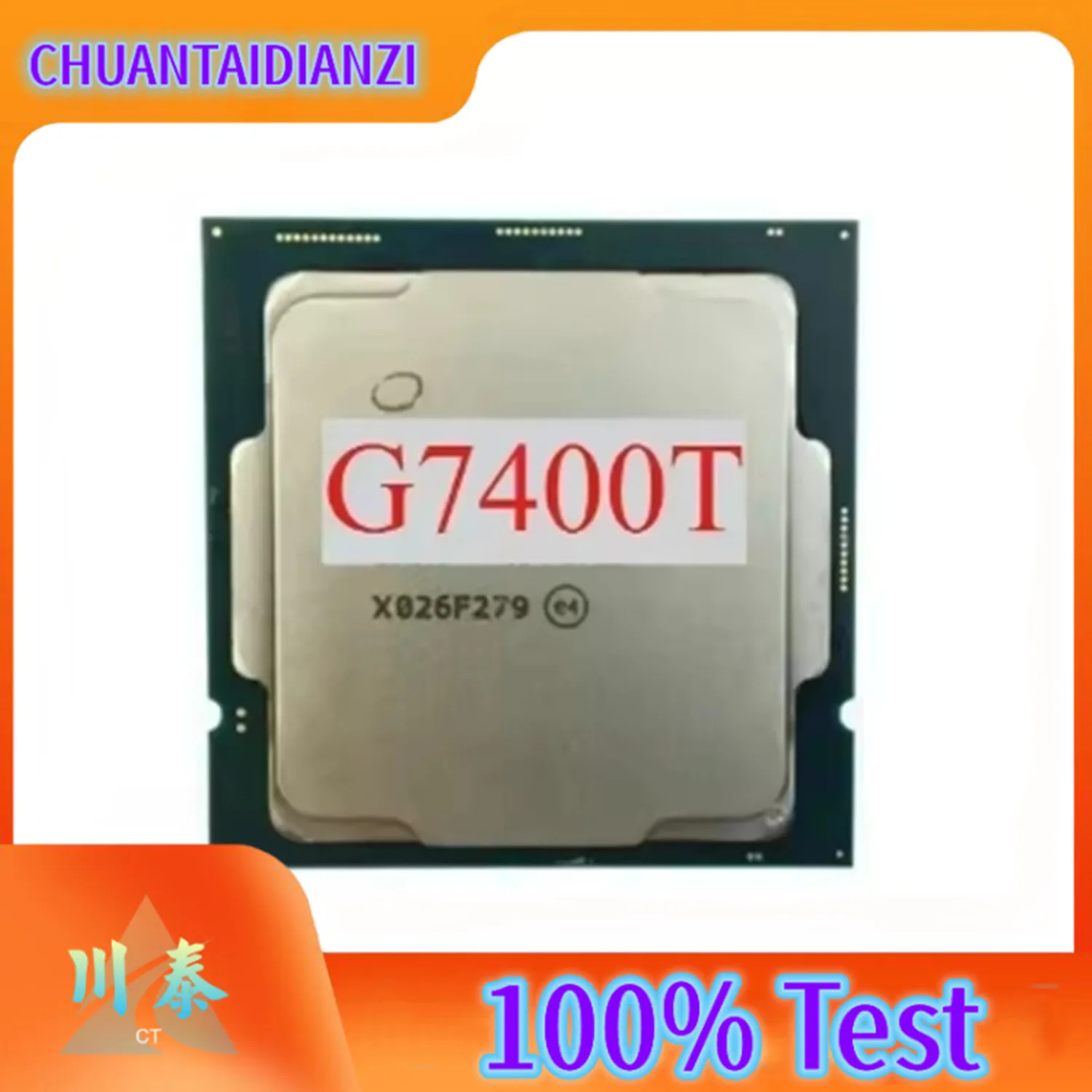 1pcs/lot perfect test G7400T G 7400T CPU 10nm 2 Cores 4 Threads 3.1GHz 6MB 35W Processor LGA1700