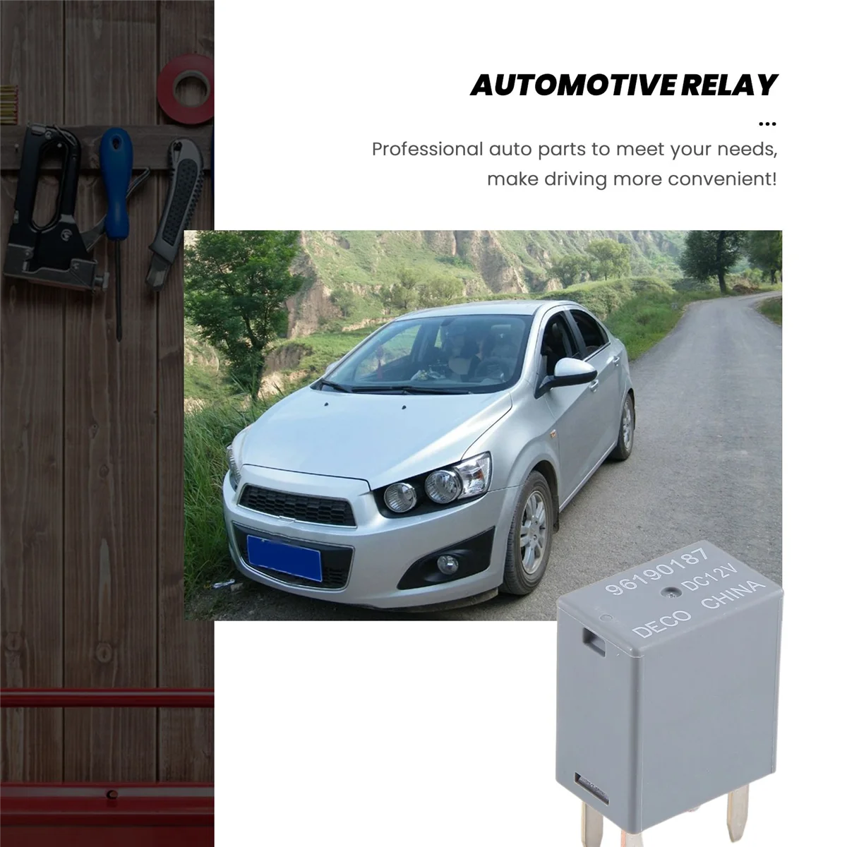 

Car Accessories Automotive Relay for Chevrolet Optra / Chevrolet Aveo 96190187 C