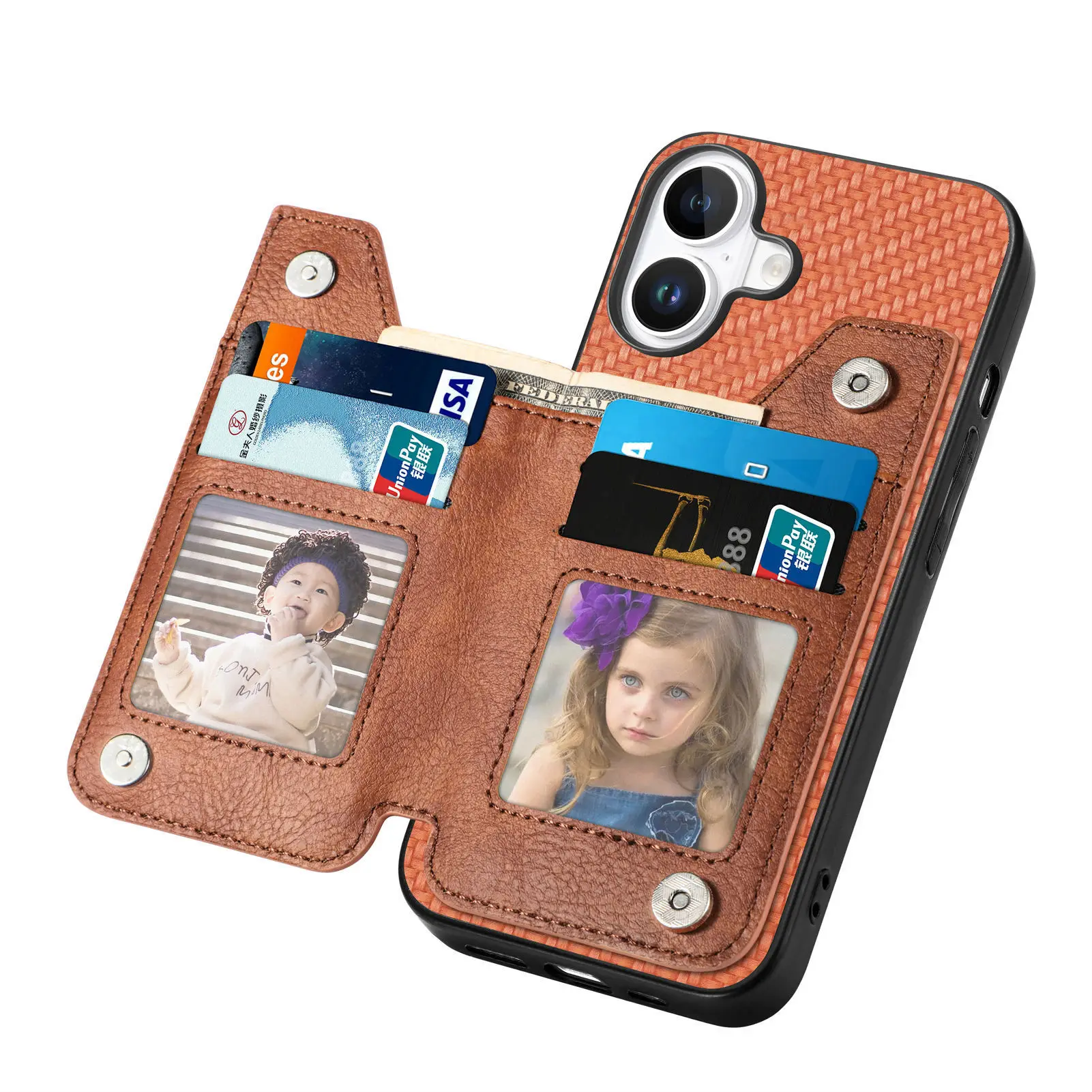 حافظة محفظة جيب بسحاب لهاتف هواوي بورا 80 70 P50 برو ميت 70 اير 60 نوفا 14 الترا 13 12 ستوكات 4 بطاقات غطاء للحماية