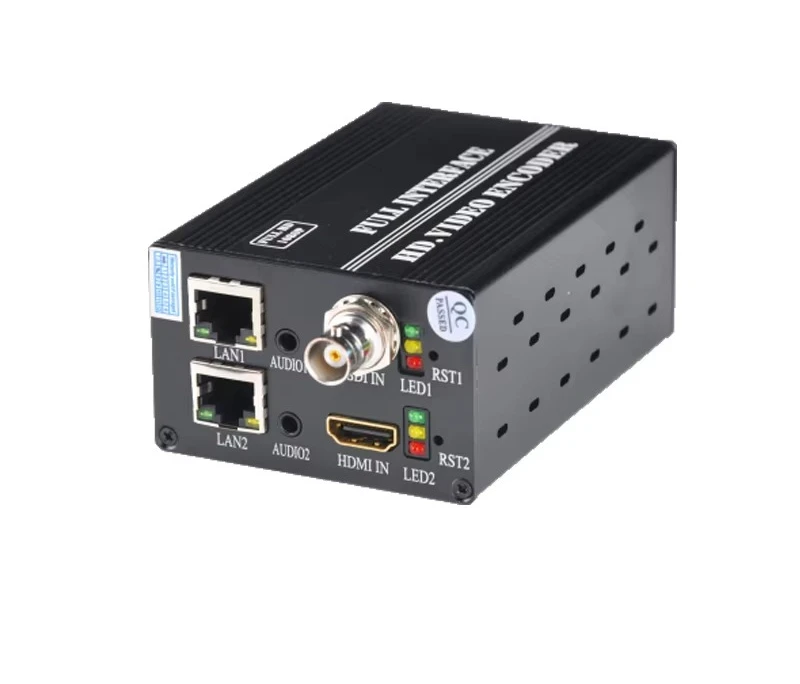 

H.265 RTMP RTSP ONVI F IP-аудиокодер SDI и VGA/HD MI/YPbPr/AV Потоковочный энкодер H.265 Encoder для Yotube Live