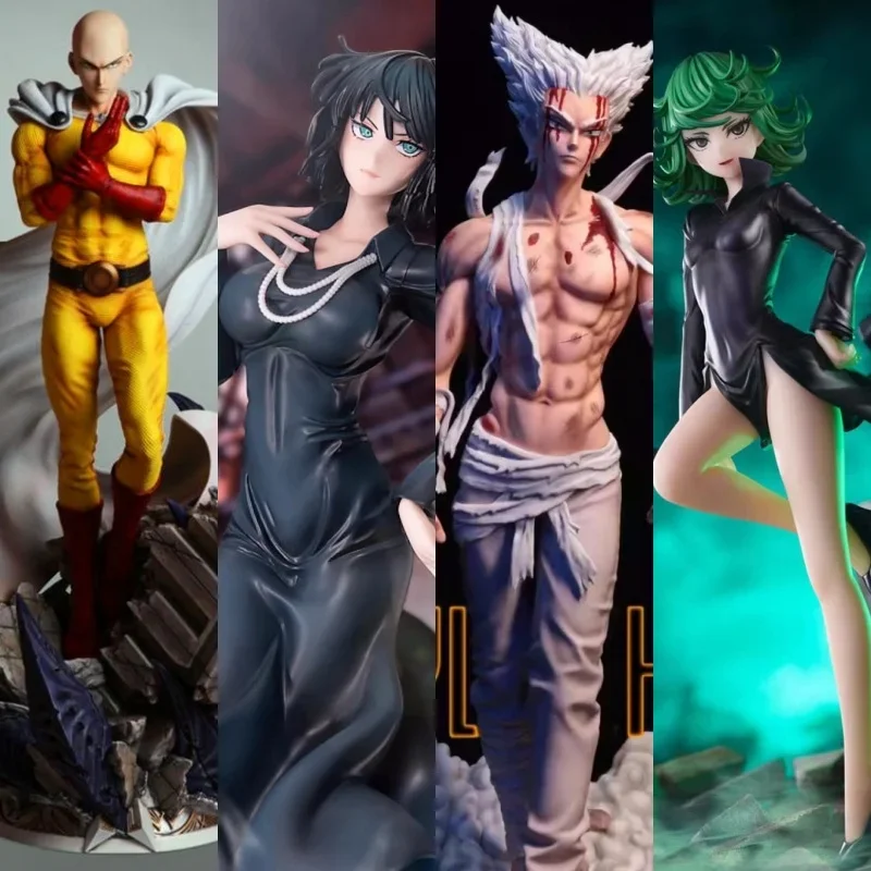 10-30cm One Punch Man Blind box surroundings Anime Surprise Mystery Box Saitama Genos Terrible Tornado Garou Lucky Box